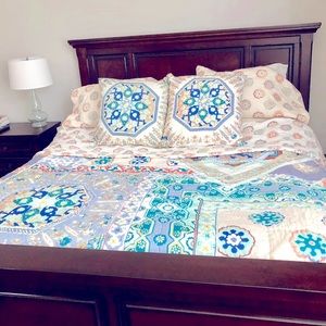 Anthropologie King Quilt Set